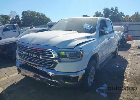 2020 Ram 1500 Laramie 4X2 5'7 Box from USA, damaged, VIN 1C6RREJT5LN209591